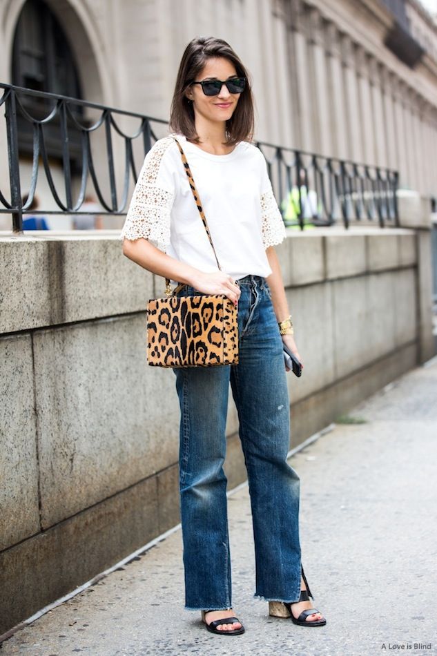 Le Fashion Blog NYC Street Style Maria Duenas Jacobs Lace Sleeve Tee Leopard Print Bag Vintage Jeans Sandals Spring Style Via A Love Is Blind photo Le-Fashion-Blog-NYC-Street-Style-Maria-Duenas-Jacobs-Lace-Sleeve-Tee-Leopard-Print-Bag-Vintage-Jeans-Sandals-Spring-Style-Via-A-Love-Is-Blind.jpg