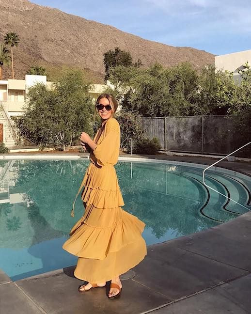 All The Mustard Yellow Dresses We're Craving This Spring