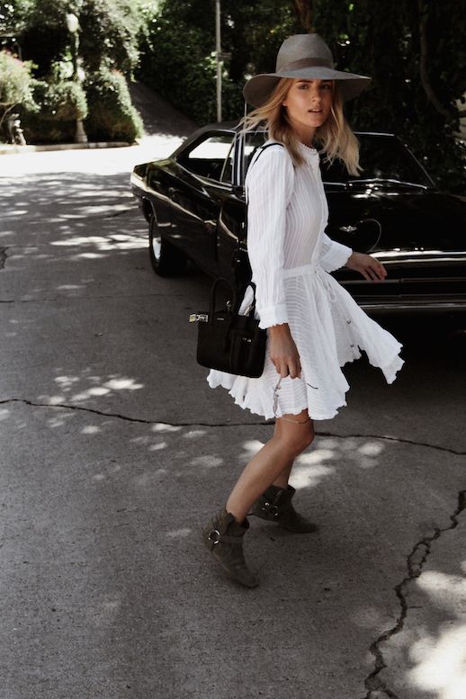 How To Style A White Dress For Spring