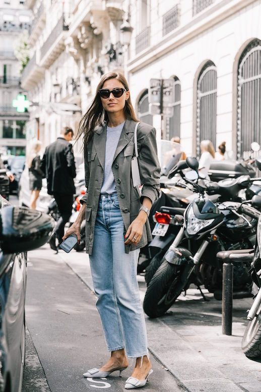 A Polished Denim Look to Serve as Your Pre-Fall Inspiration