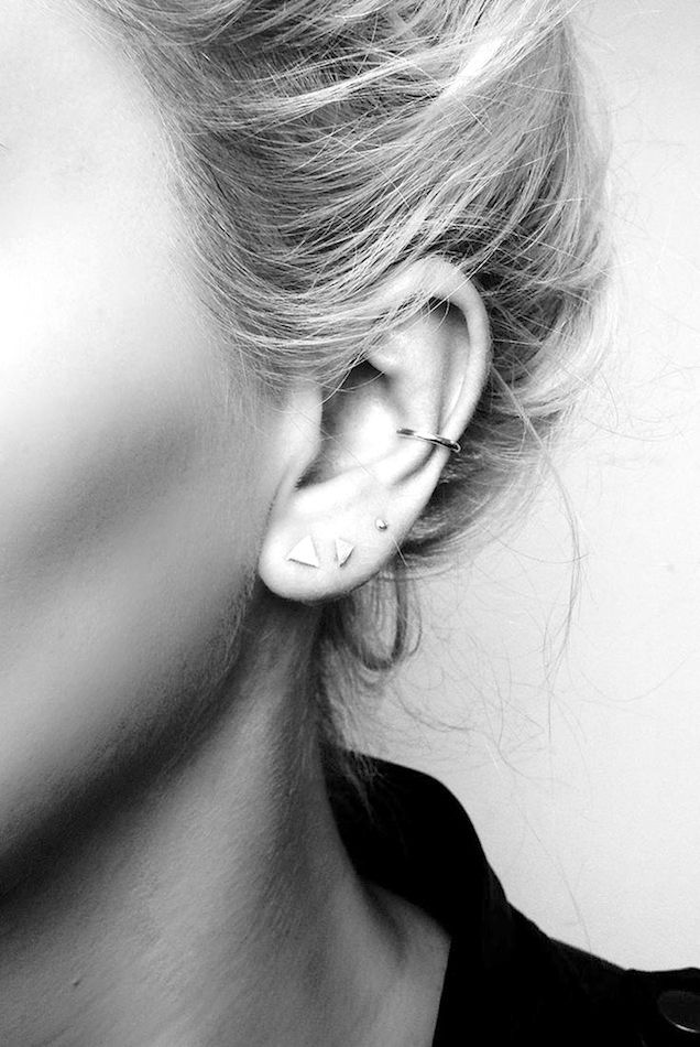 Jewelry Crush: Minimal Multiple Earrings