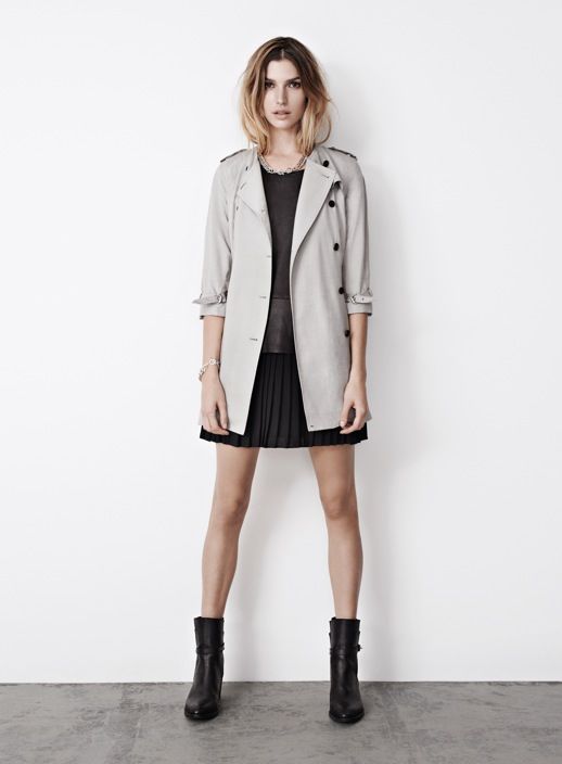 LE FASHION BLOG ALL SAINTS SPRING SUMMER 2013 LOOKBOOK OMBRE HAIR TAUPE LIGHT TRENCH COAT JACKET PLEATED LEATHER SKIRT CHAIN NECKLACE ANKLE BOOTS 11 photo LEFASHIONBLOGALLSAINTSSPRINGSUMMER2013LOOKBOOKOMBREHAIRTAUPELIGHTTRENCHCOATJACKETPLEATEDLEATHERSKIRTCHAINNECKLACEANKLEBOOTS11.jpg