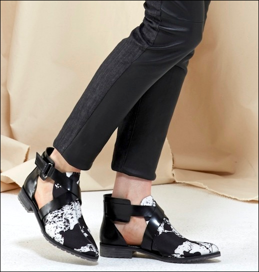 LE FASHION BLOG SHOE CRUSH TIBI GAIL BOOT PAINT SPLATTER PRINT CUT OUT BOOTS LEATHER DENIM COMBO PANT JEANS 1 photo LEFASHIONBLOGSHOECRUSHTIBIGAILBOOT2edit.png