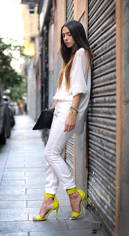 Look To Love: White and Neon