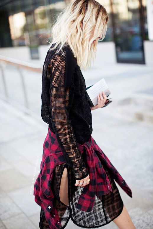 STREET STYLE: EASY GRUNGE