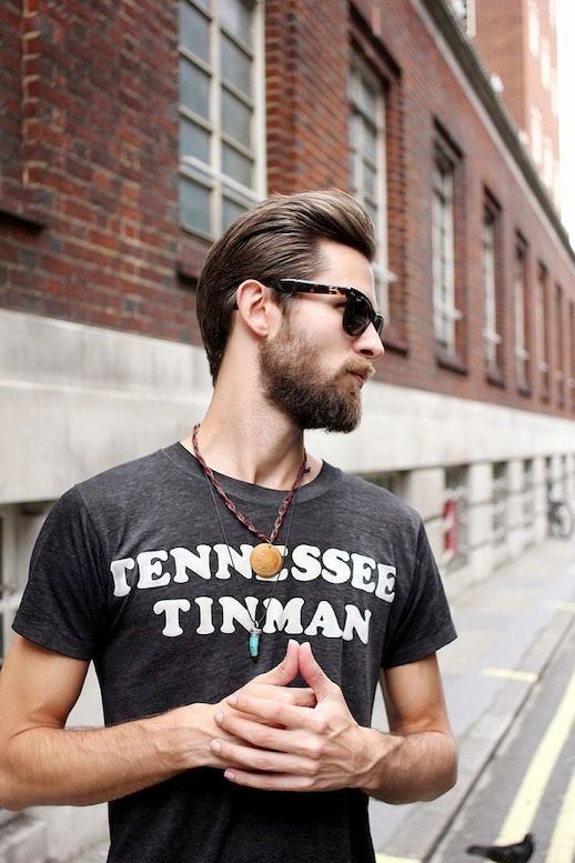 Cool thick beard styles with trendy hairstyles for men