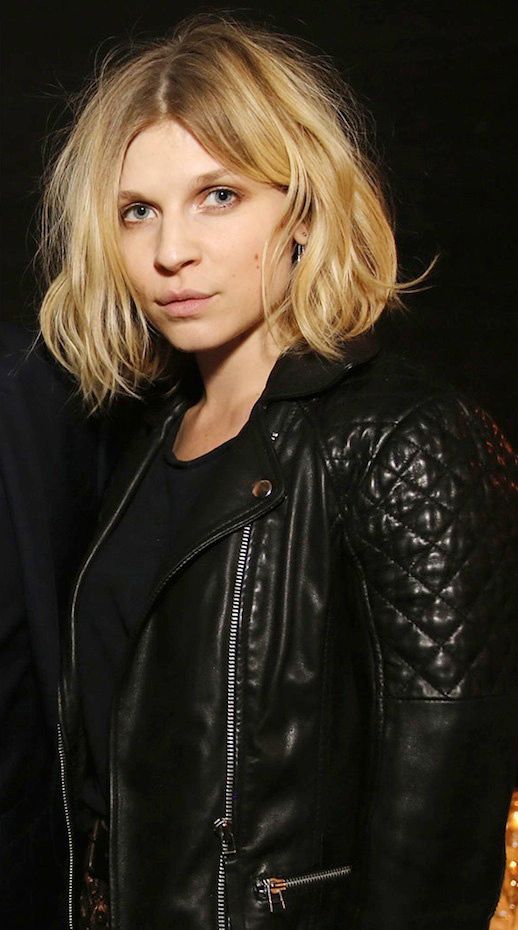 PARISIAN COOL: CLÉMENCE POÉSY | WAVY BOB + QUILTED LEATHER