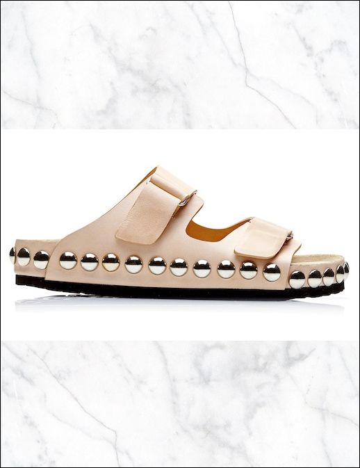 Crush Giambattista Valli Studded Slide Sandals Birkenstock Inspired ...