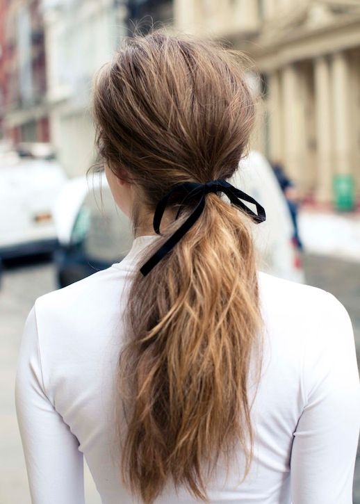 Le Fashion: 2 Pretty Ways To Wear A Ribbon In Your Hair