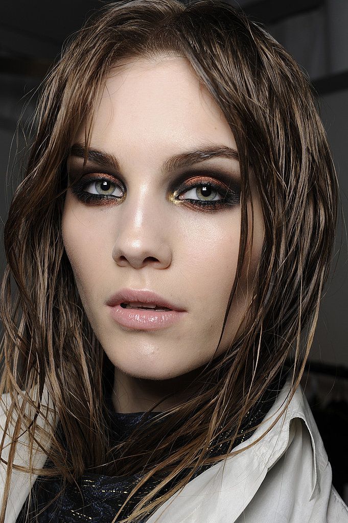 This Metallic Smoky Eye Look Makes Quite The Statement