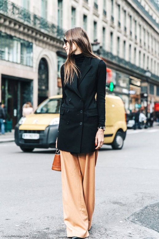 A Chic Work Outfit Idea For Winter
