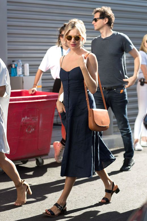 Get Sienna Miller's Linen Dress Look For Summer