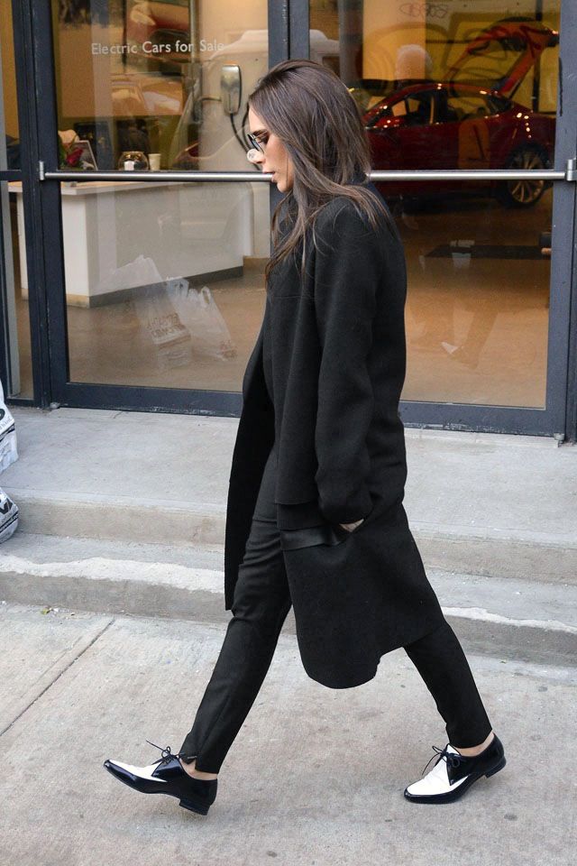 VICTORIA BECKHAM | TWO-TONE SAINT LAURENT 