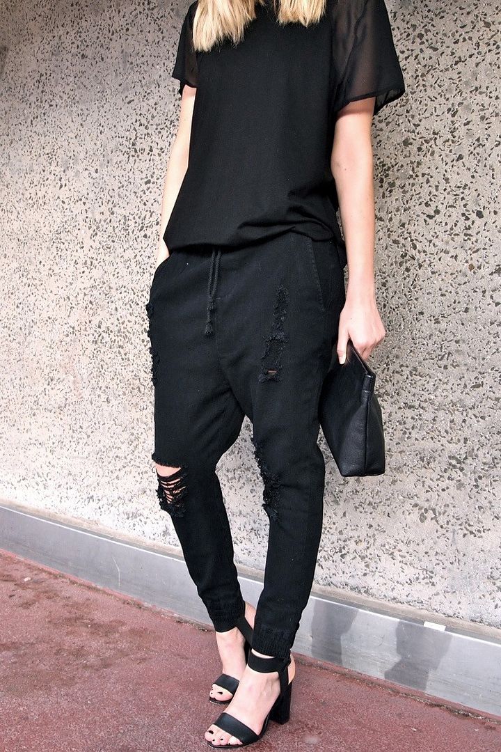 BLACK ON BLACK