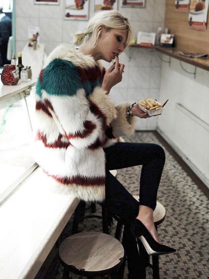 CURRENTLY CRAVING: COLORFUL FUR + FRIES