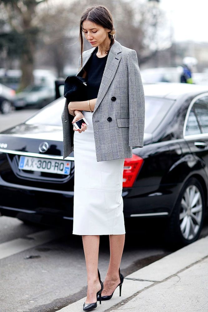 Street Style: Black & White In Paris