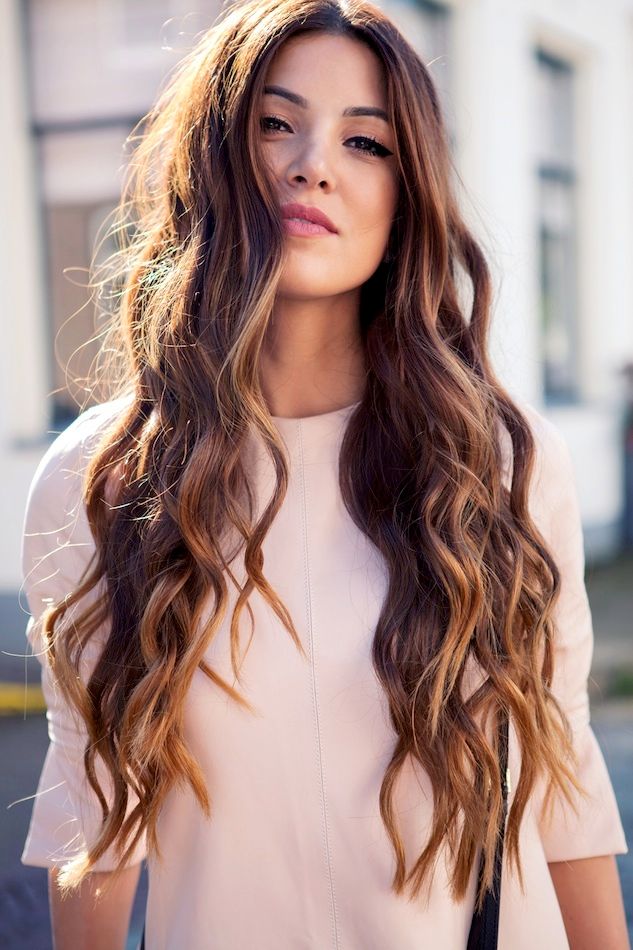 Le Fashion Blog Long Hair Inspiration Negin Mirsalehi Brunette Brown ...
