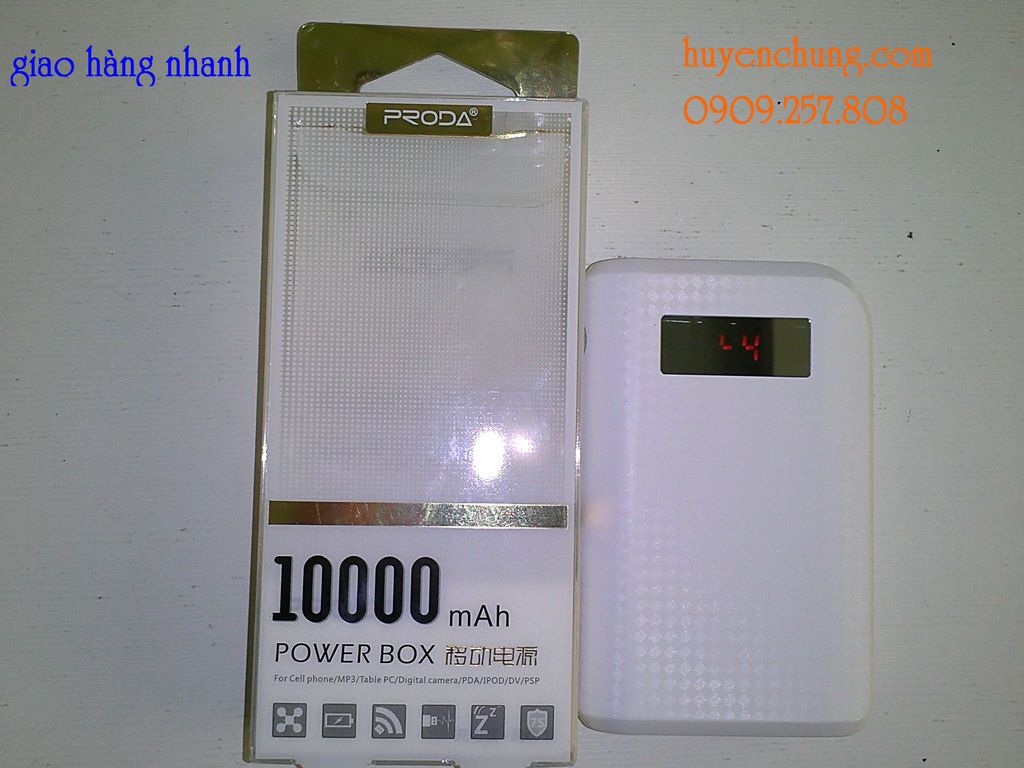 Chuyên:Sạc dự phòng CENDA U5,CENDA V8,CENDA S1100,REMAX PRODA 5000,REMAX 1000.BH 12T - 4