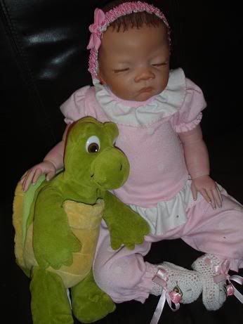 22" Reborn Ashton Drake Very Soft Silicone Vinyl Baby Doll Doe Suede Body