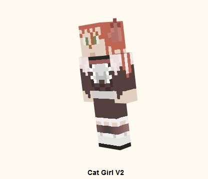 nova skin girl minecraft pe cat