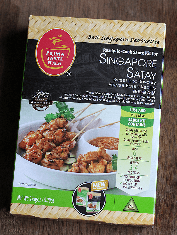 Singapore Chicken Satay