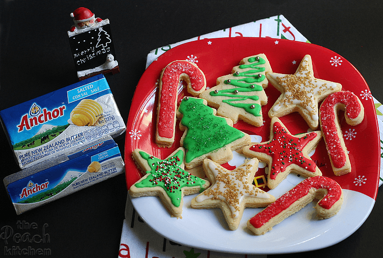 Yuletide Butter Cookies Made with Anchor Butter