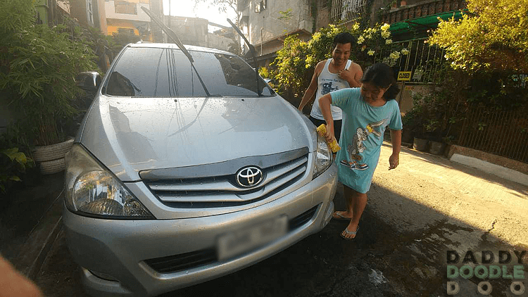 Car Wash Day At Home