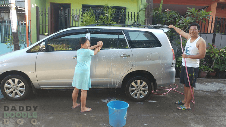 Car Wash Day At Home