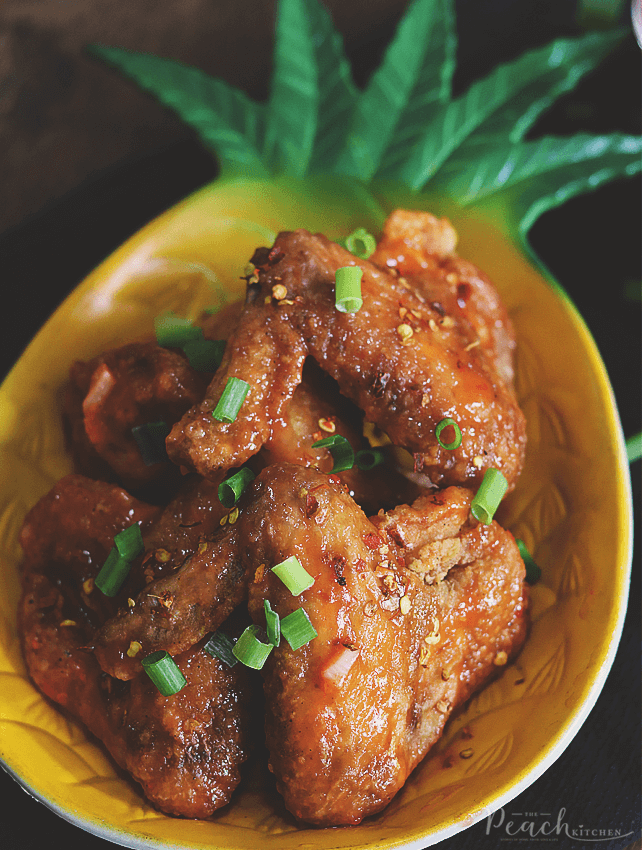 Pineapple Glazed Wings