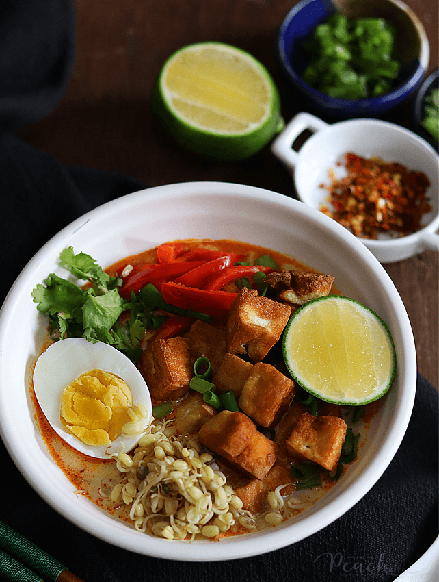 Low Carb Vegetarian Laksa