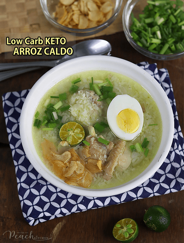 Low Carb KETO Arroz Caldo