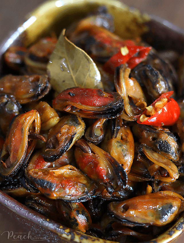 Spicy Adobong Tahong (KETO, Low Carb)