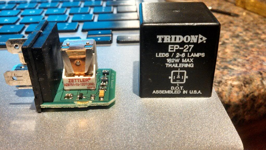 Modifying Flasher Relay For Slower Rate Question