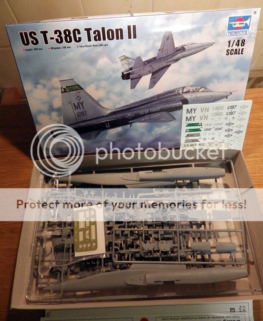 1/48 T-38C Talon II (Trumpeter) - F-5 Single Type Group Build ...