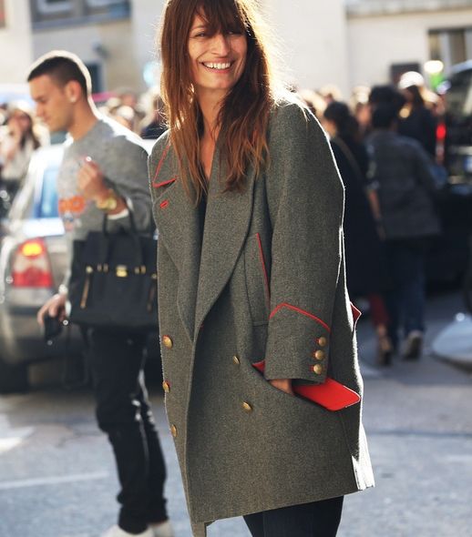 Le Fashion: CAROLINE DE MAIGRET | ISABEL MARANT 'DAVID' MILITARY COAT
