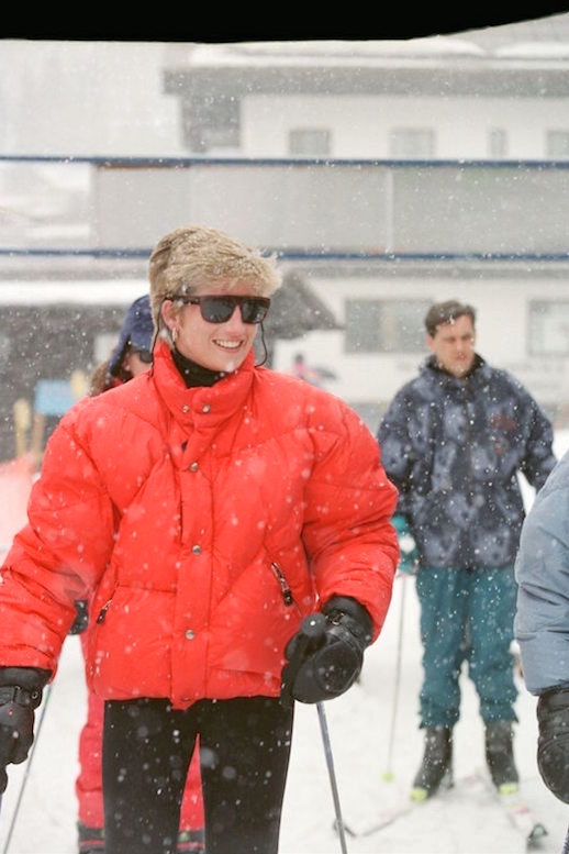 Ski Style Inspired By Princess Diana