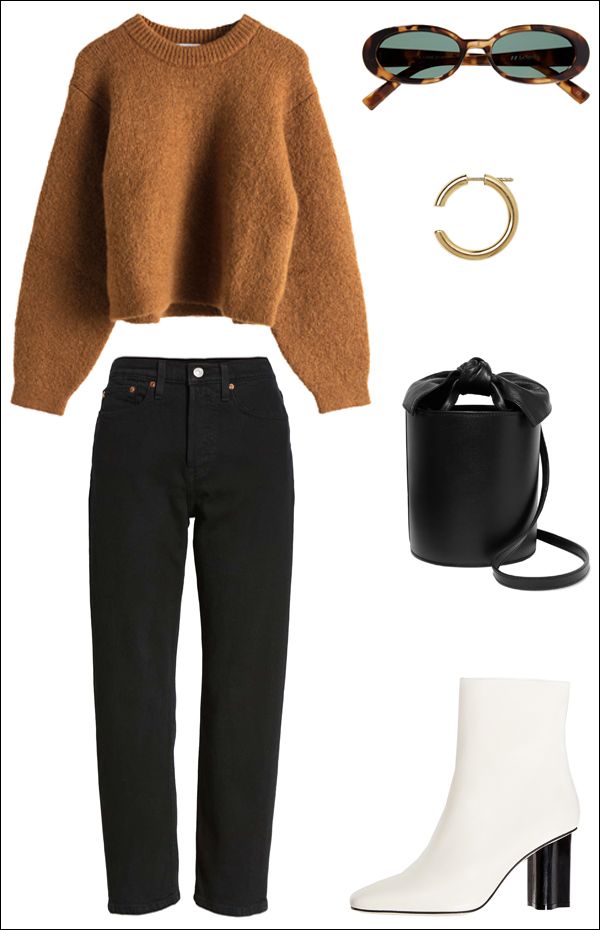  A Cool Way to Wear a Camel Sweater This Winter