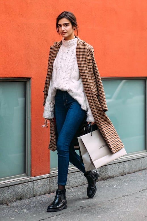 A Fresh Way to Wear Your Skinny Jeans This Winter