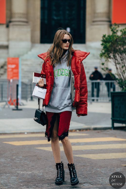 Le Fashion Blog The Stylish Outerwear Trend That's Totally Practical Via Style Du Monde
