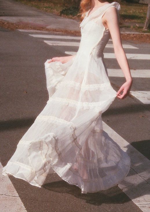 feminine white dresses