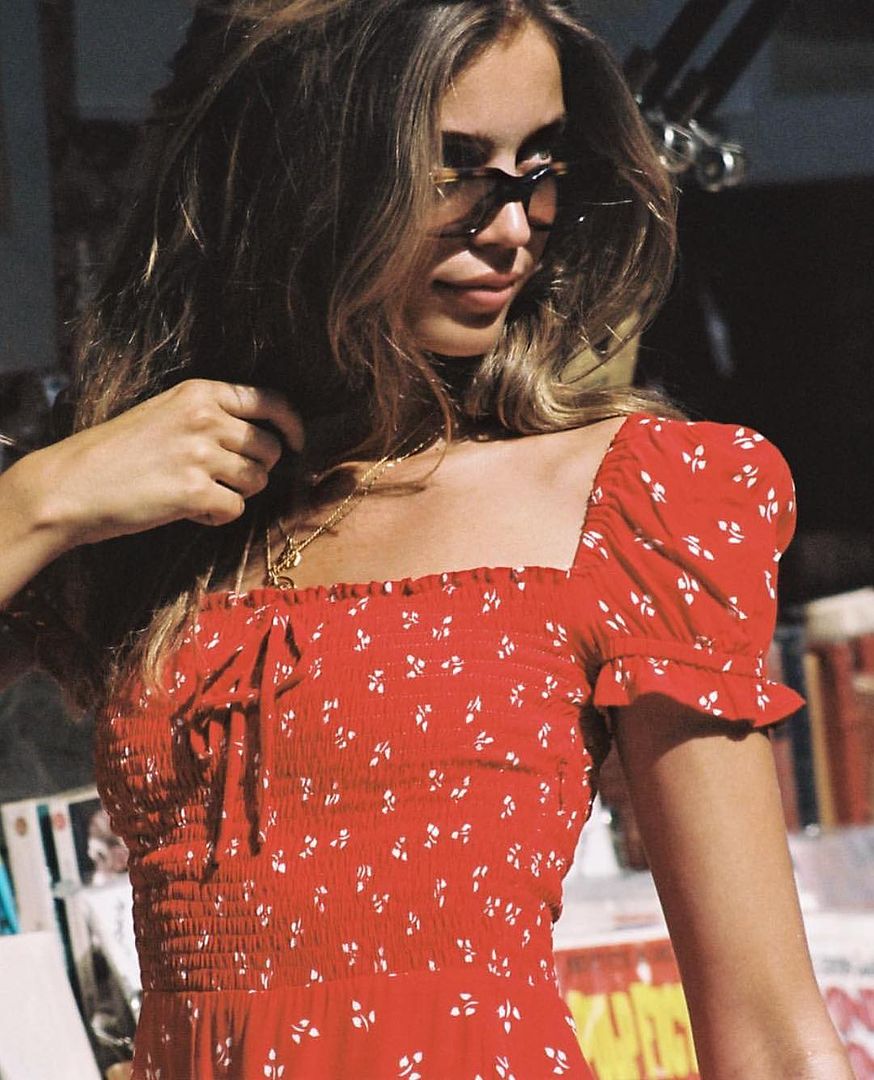 This 90s-Inspired Red Dress is Great for Summer