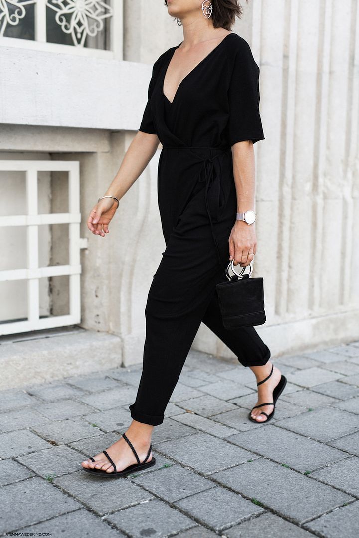 25 of the Best Black Jumpsuits for Spring and Summer
