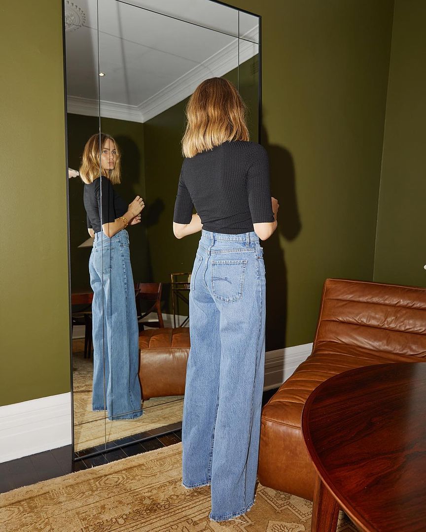 How to Wear Wide-Leg Jeans — @brooketestoni