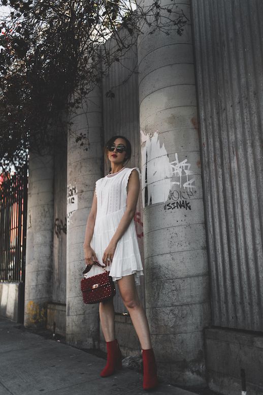 Le Fashion Blog 12 Little White Dresses To Shop For Summer Via The Chriselle Factor 