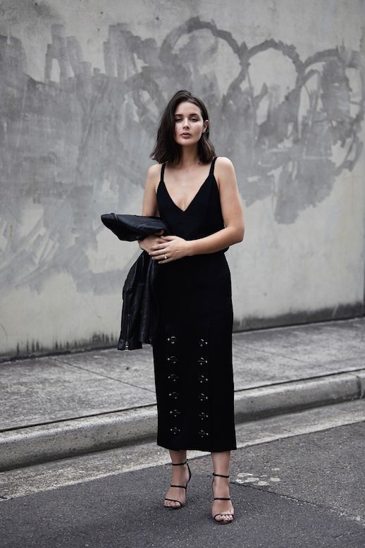 The Perfect All-Black Outfit for a Night Out