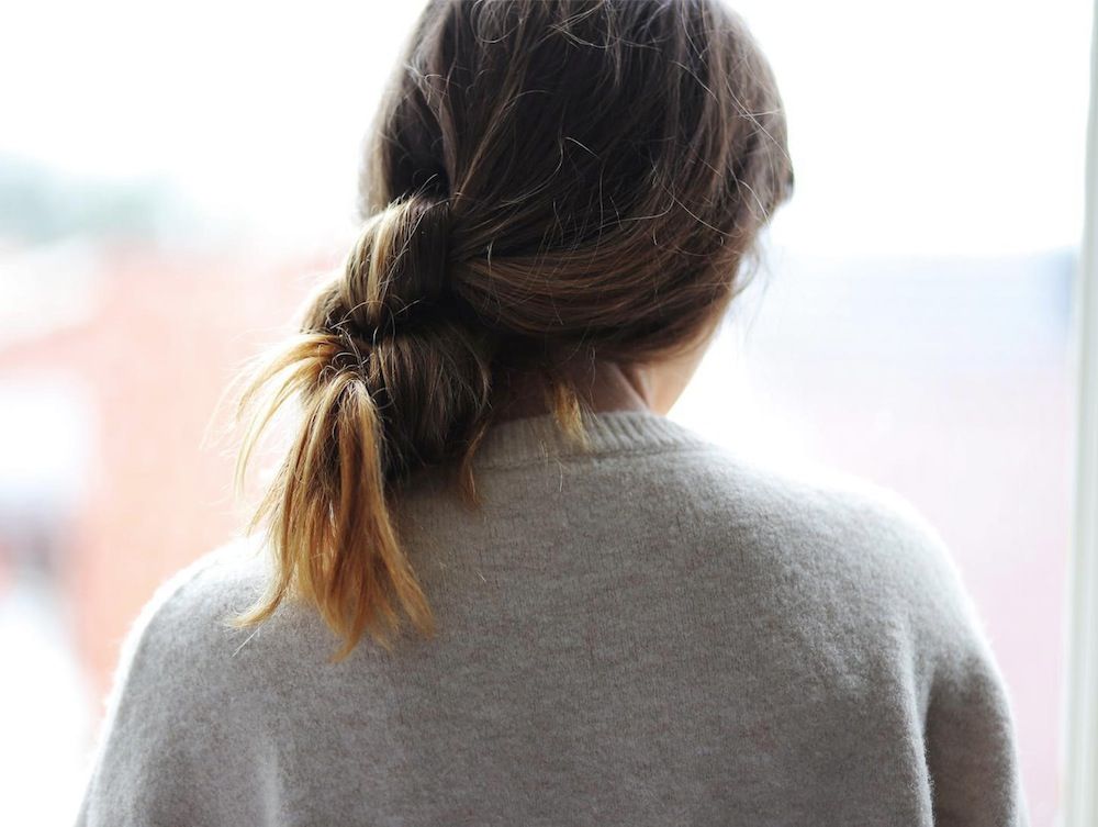 Le Fashion: Hair Inspiration: The Low Knotted Ponytail