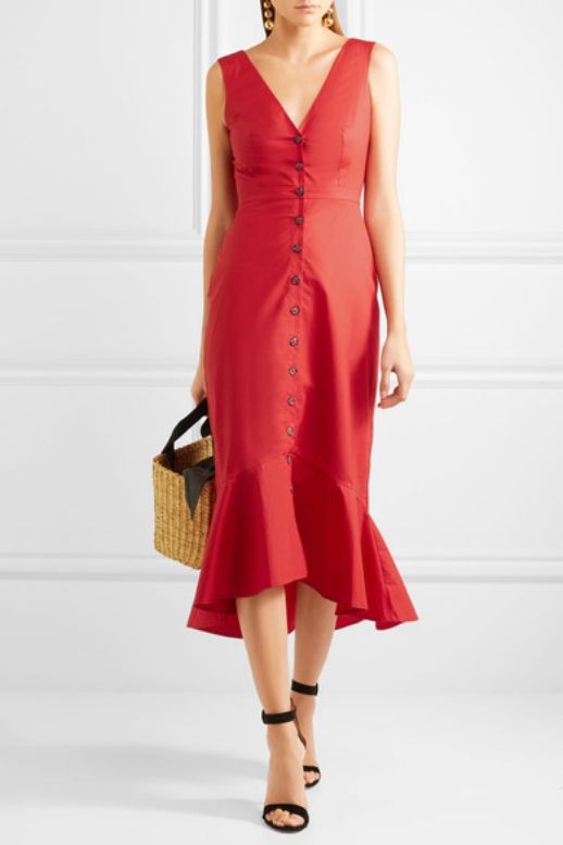 Must Have: Red Tiered Hem Dress | Le Fashion | Bloglovin’