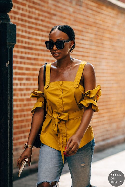 Le Fashion Blog New York Street Style Shop 12 Perfect Summer 2019 Blouses Via Style Du Monde 