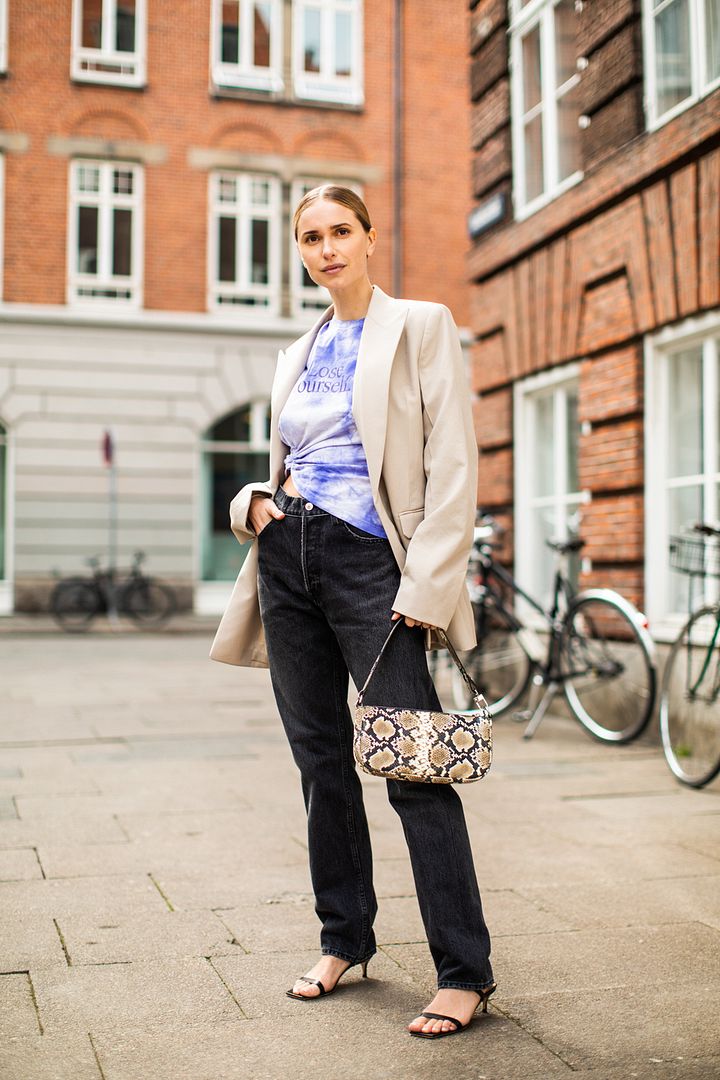 A Cool-Girl Way To Style A Tie-Dye Tee