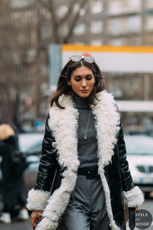 Le Fashion Blog Shop Best Faux Shearling Coats Winter 2018 2019 Via Style Du Monde